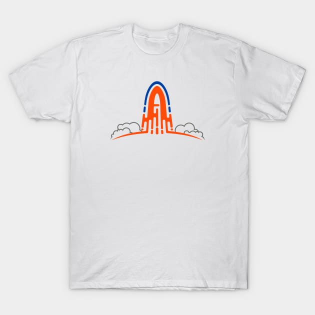 Rocket artwork T-Shirt by SASTRAVILA